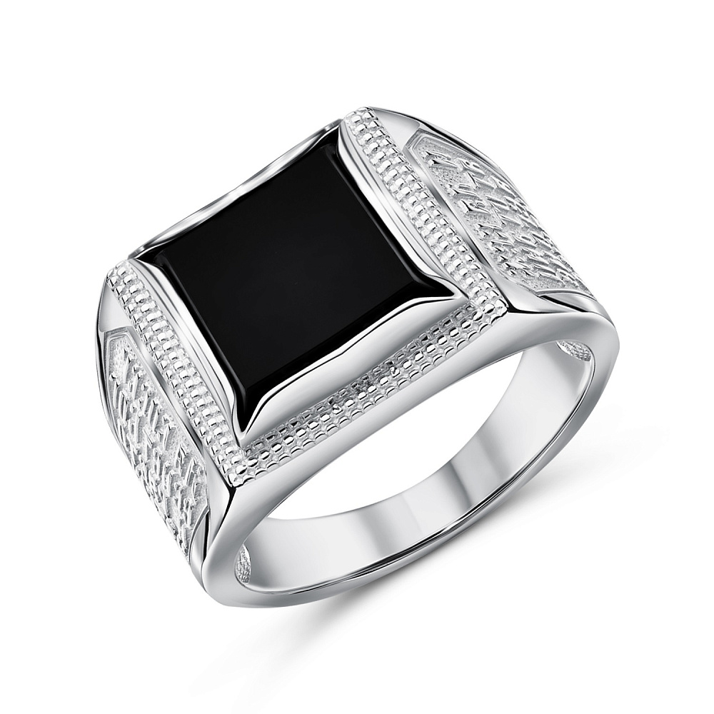 Кольцо Вырица с ониксом