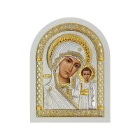 Икона Вырица Казанская Божия Матерь в деревянной рамке