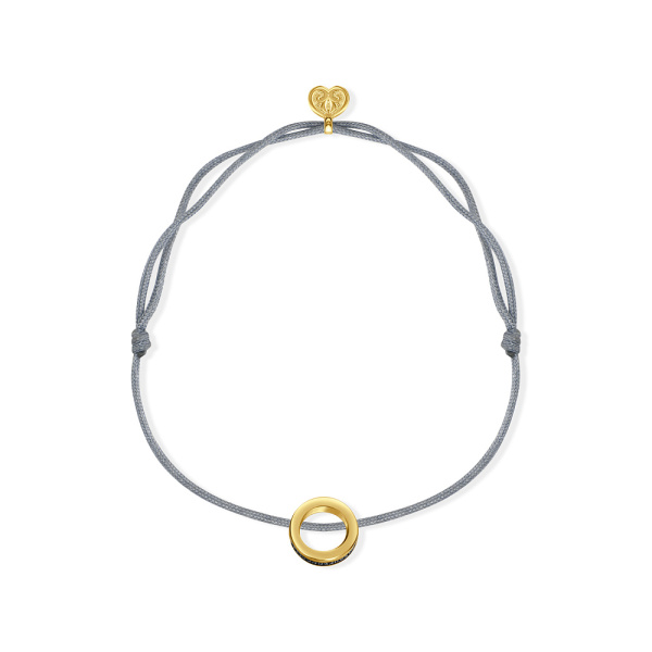 Браслет Вырица "Любовь" на серой нити