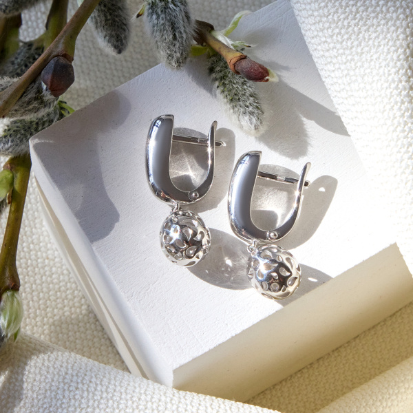 Серьги Вырица "Пасхальное яйцо"