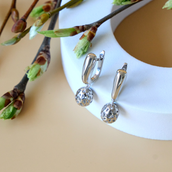 Серьги Вырица "Пасхальное яйцо"